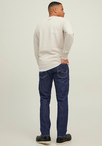 JACK & JONES Loosefit Jeans 'Chris' in Blau