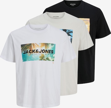 JACK & JONESMajica 'JJINDIANA' - siva boja: prednji dio