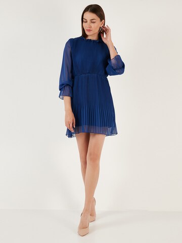 Robe de cocktail LELA en bleu