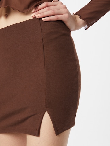 Monki Skirt in Brown