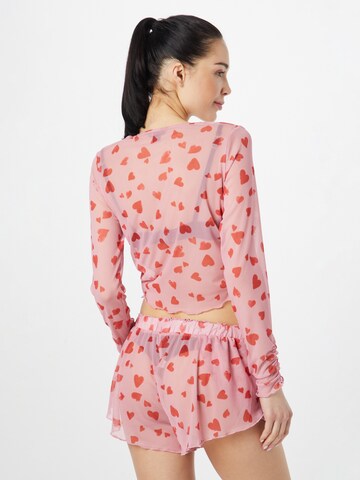 Nasty Gal - Pijama em rosa