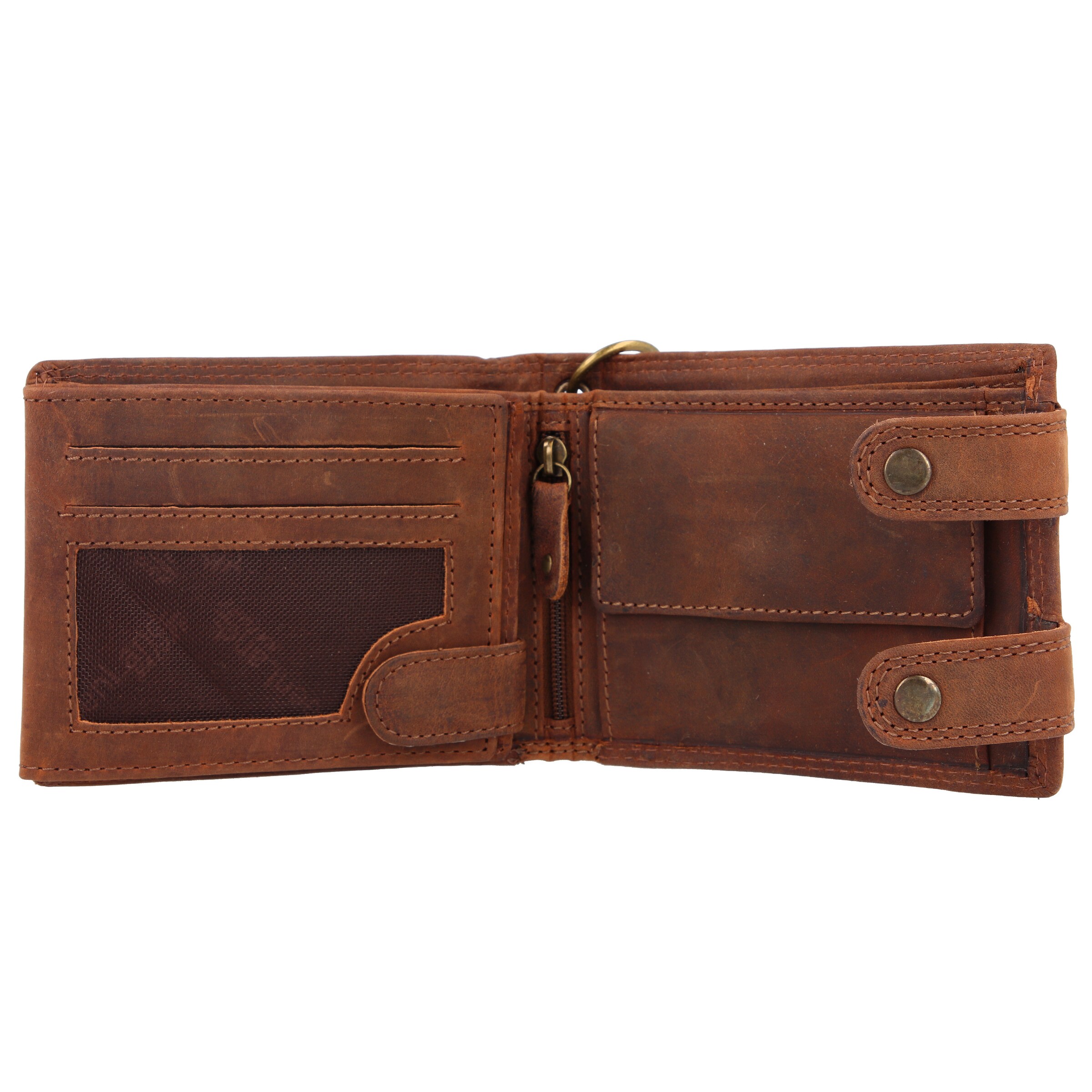 Portamonete 'Montenegro' di Greenland Nature in marrone