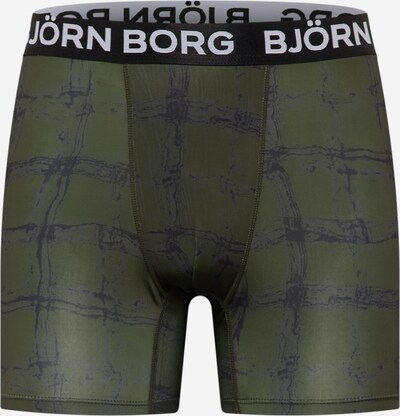 BJÖRN BORG Boxer shorts in Khaki / Black / White, Item view
