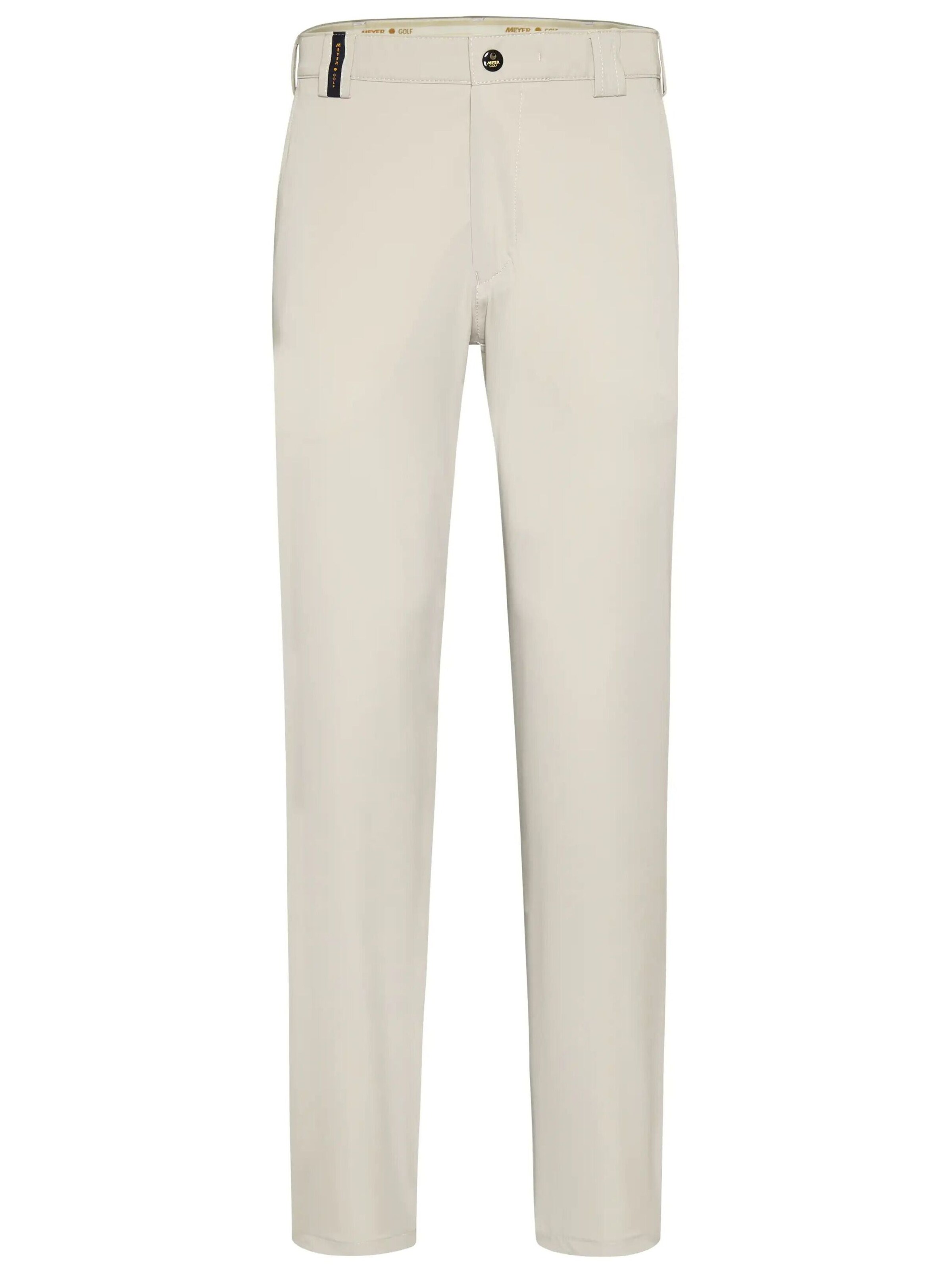 MEYER Slim fit Chino trousers 'Augusta' in Grey: front