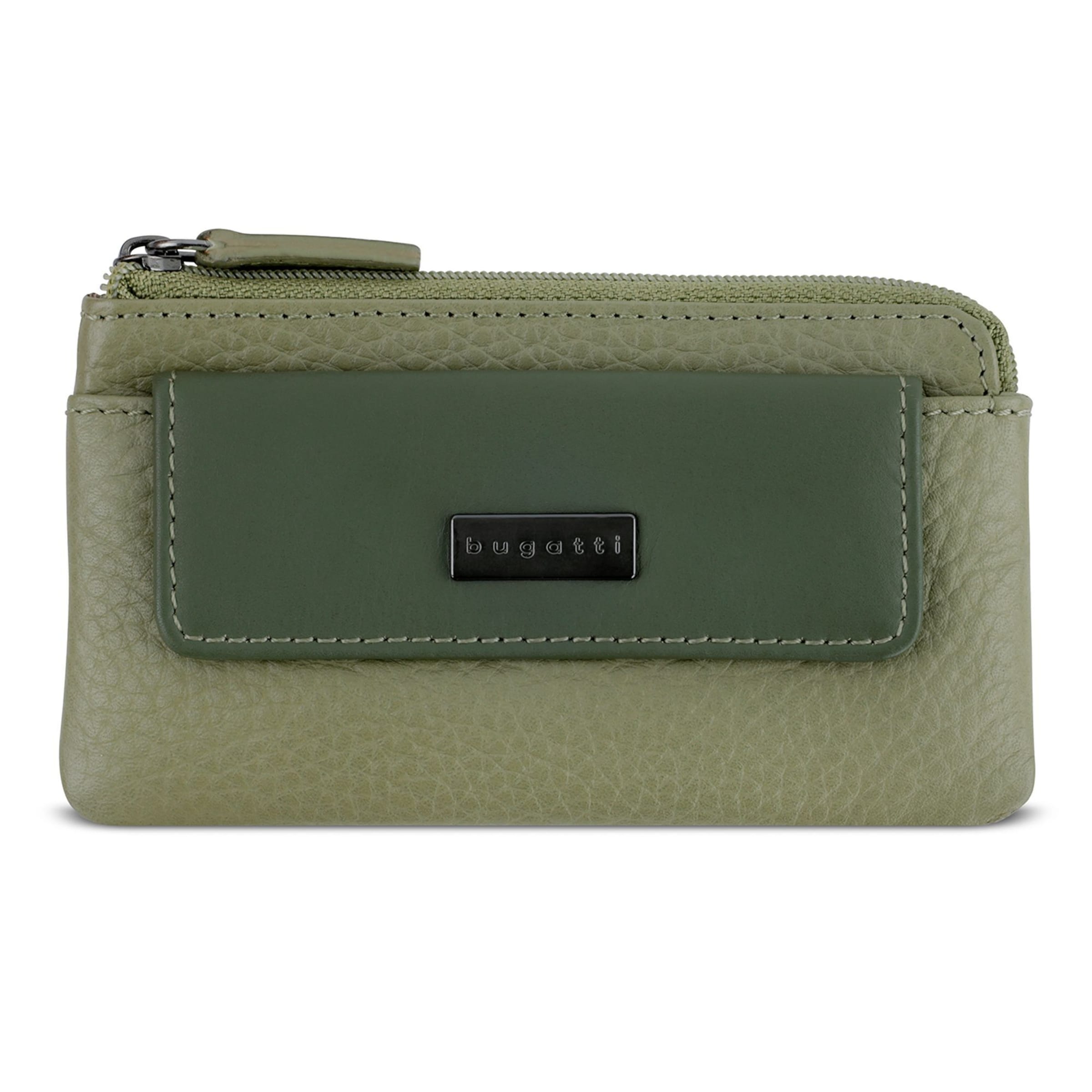 Étui 'Sina' bugatti en vert : devant