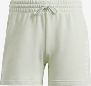 Regular Pantalon de sport 'Essentials' ADIDAS SPORTSWEAR en vert : devant