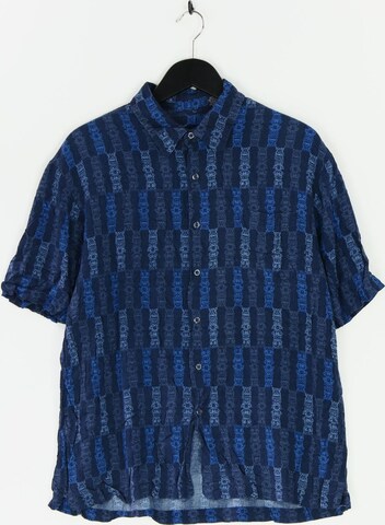 Puritan Button Up Shirt in L in Blue: front