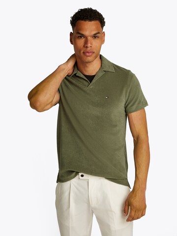 TOMMY HILFIGER Футболка в Зеленый: спереди