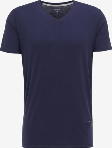 Carlo Colucci Shirt 'Cavallari' in Blauw: voorkant