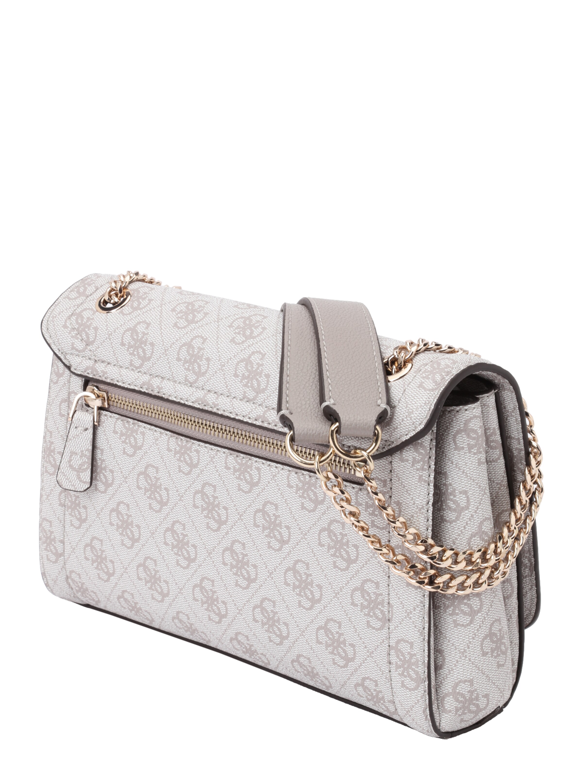 GUESS - Mala de ombro 'Noelle II' em cinzento