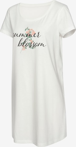 Chemise de nuit VIVANCE en blanc