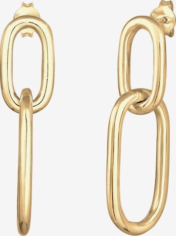 ELLI Earrings 'Geo' in Gold: front