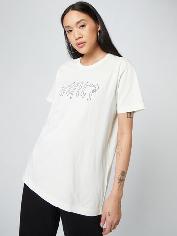 ABOUT YOU x Dardan Shirt 'Colin' in White: front