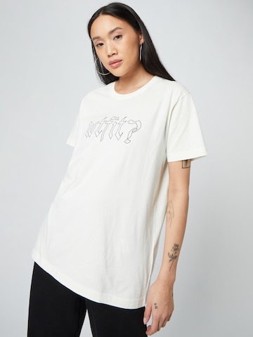 ABOUT YOU x Dardan - Camiseta 'Colin' en blanco: frente