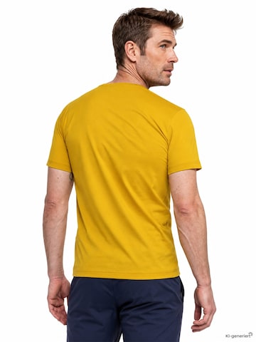 Schöffel Performance Shirt 'Hohberg' in Yellow