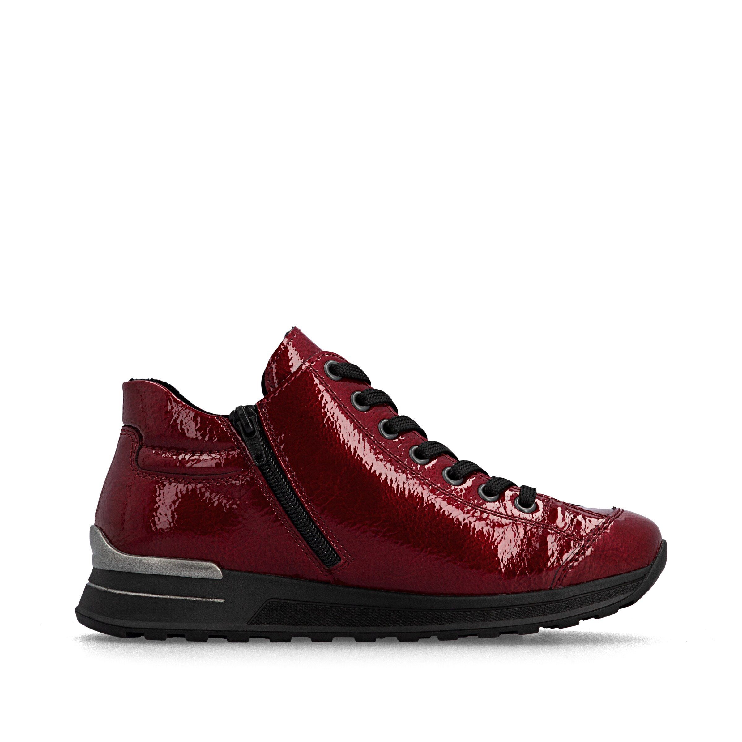 Chaussure de sport à lacets Rieker en rouge