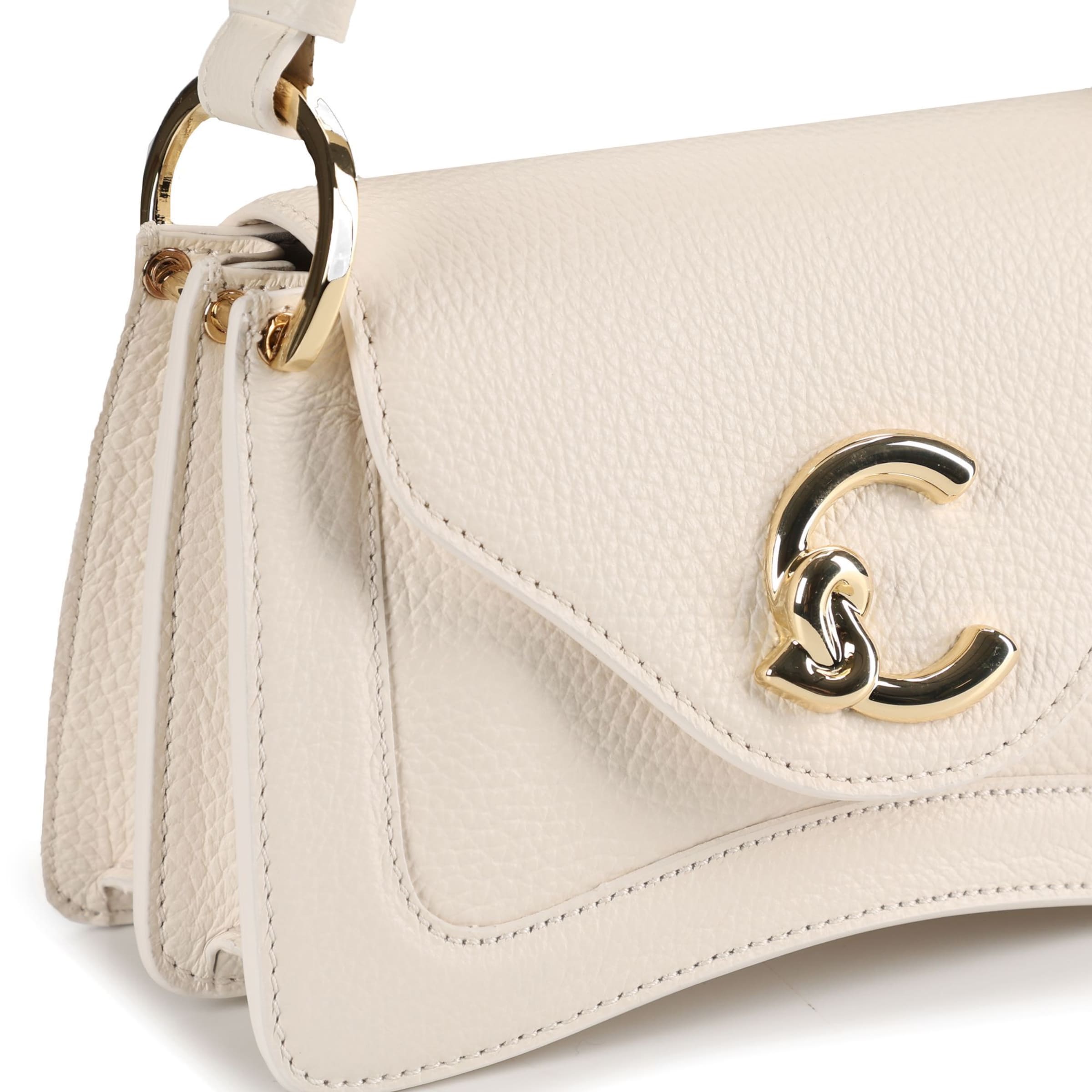 Sac bandoulière 'C-Me' Coccinelle en blanc