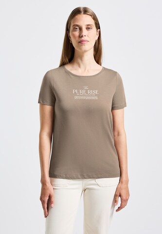 STREET ONE Shirt in Beige: front