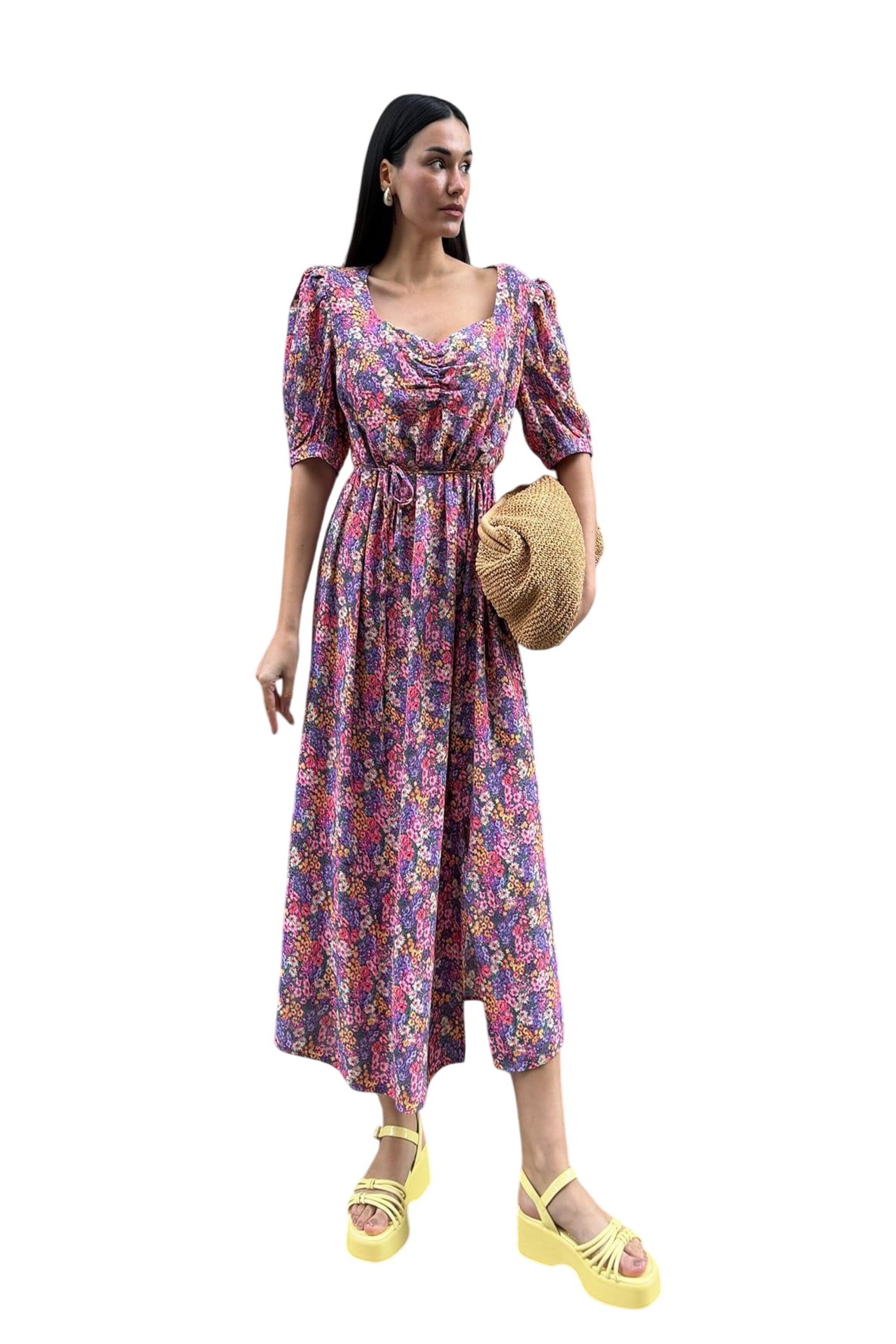 For You Moda Dress in Purple