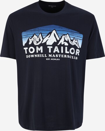 TOM TAILOR Men + قميص بـ أزرق: الأمام