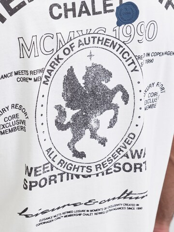 T-Shirt JACK & JONES en blanc