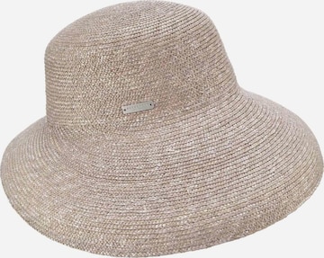 Seeberger Hat 'Hut' in Brown: front