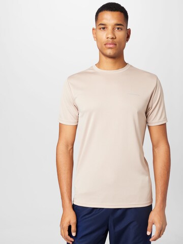 ENDURANCE - Camiseta funcional 'Vernon' en beige: frente