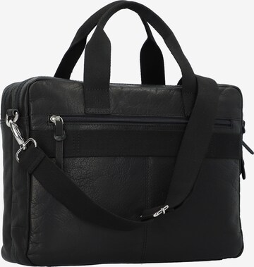 mano Document Bag 'Don Paolo' in Black