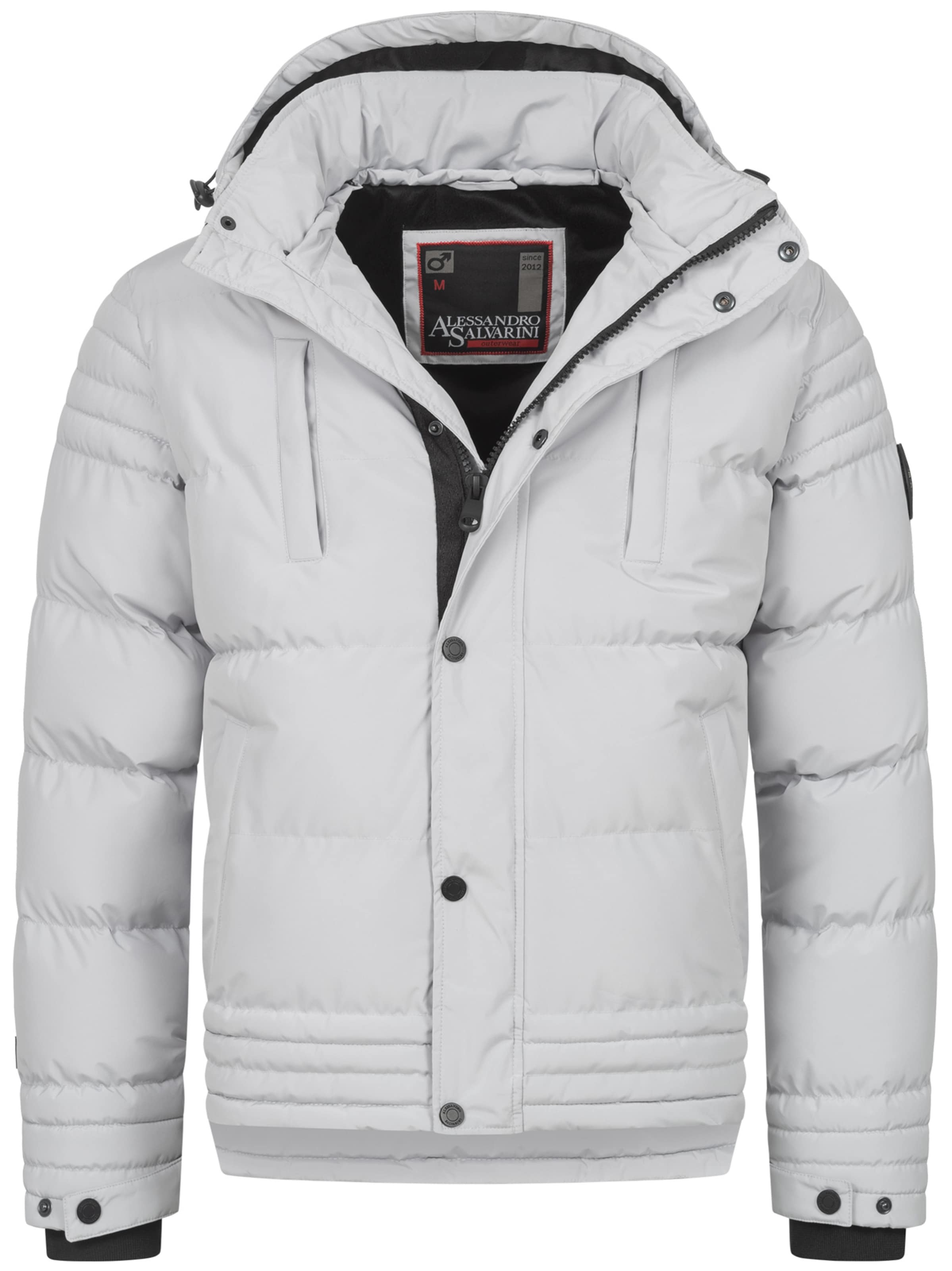 Alessandro Salvarini Jacke 'Fabiano' in Grau: Vorderseite
