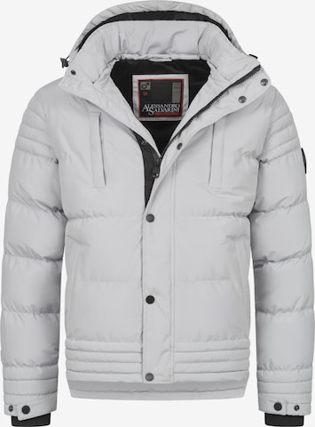 Veste d’hiver 'Fabiano' Alessandro Salvarini en gris : devant