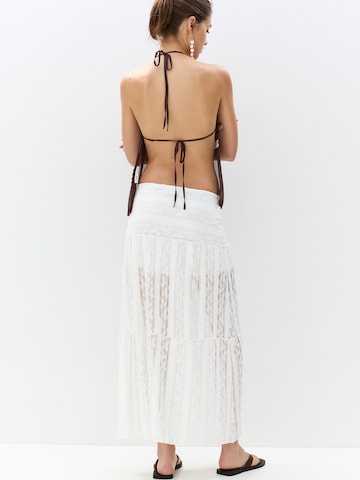 Gonna di Pull&Bear in bianco