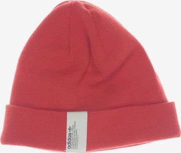 ADIDAS ORIGINALS Hat & Cap in One size in Red: front