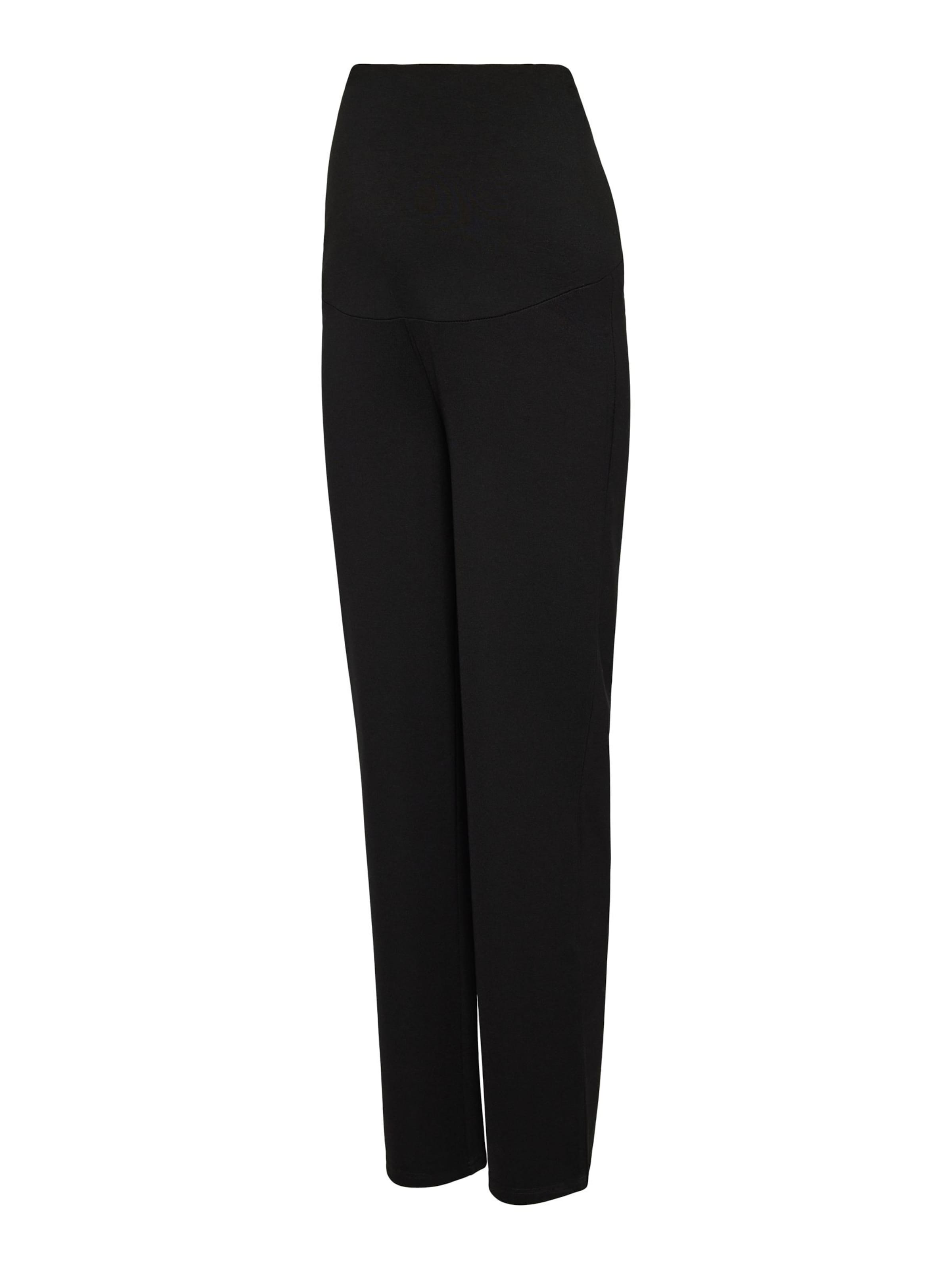 MAMALICIOUS - Pantalón 'NEWLUNA' en negro: frente