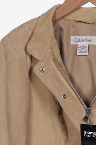 Calvin Klein Jacket & Coat in S in Beige