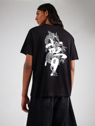 JACK & JONES T-Shirt 'JJMIKO' in Schwarz: Vorderseite