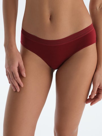 raudona Dagi Kelnaitės paaukštintu liemeniu: priekis