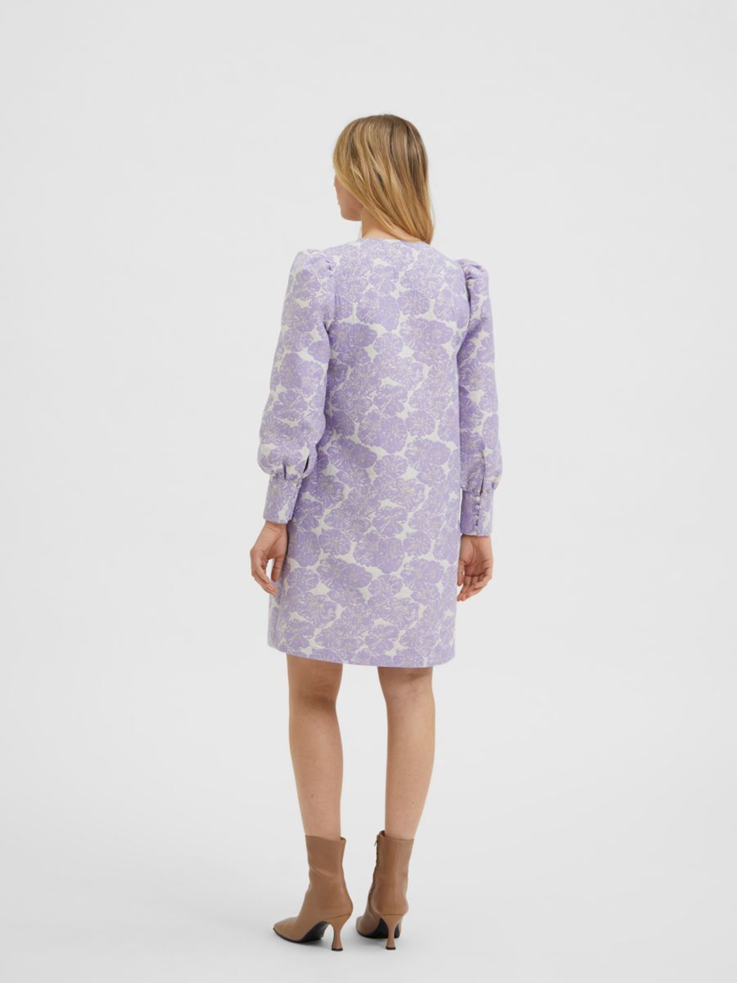 Frauen Große Größen SELECTED FEMME Kleid in Lila - OZ45866 Frauen Große Größen SELECTED FEMME Kleid in Lila - OZ45866