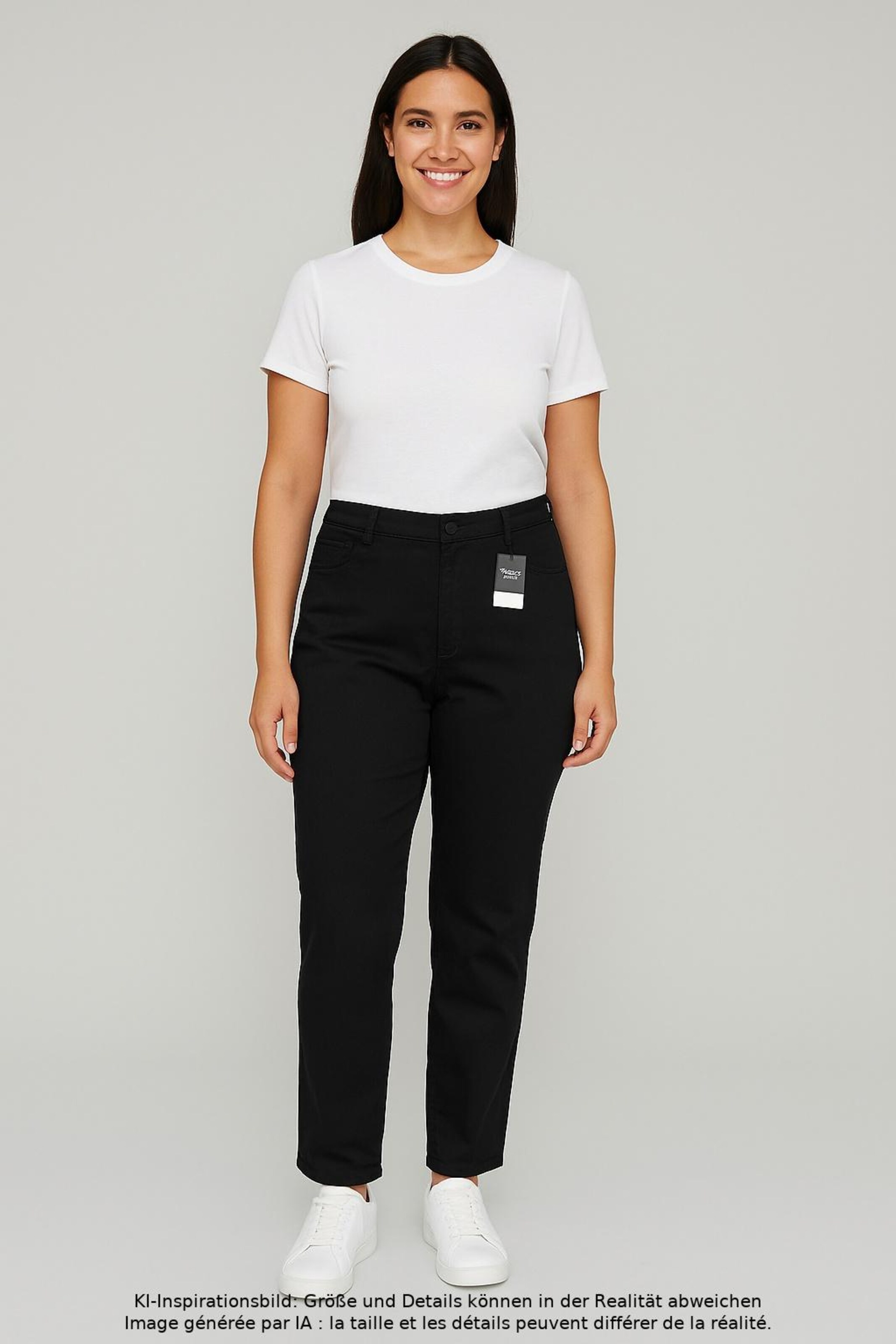 ONLY Carmakoma Jeans in 43-44 in Black: front