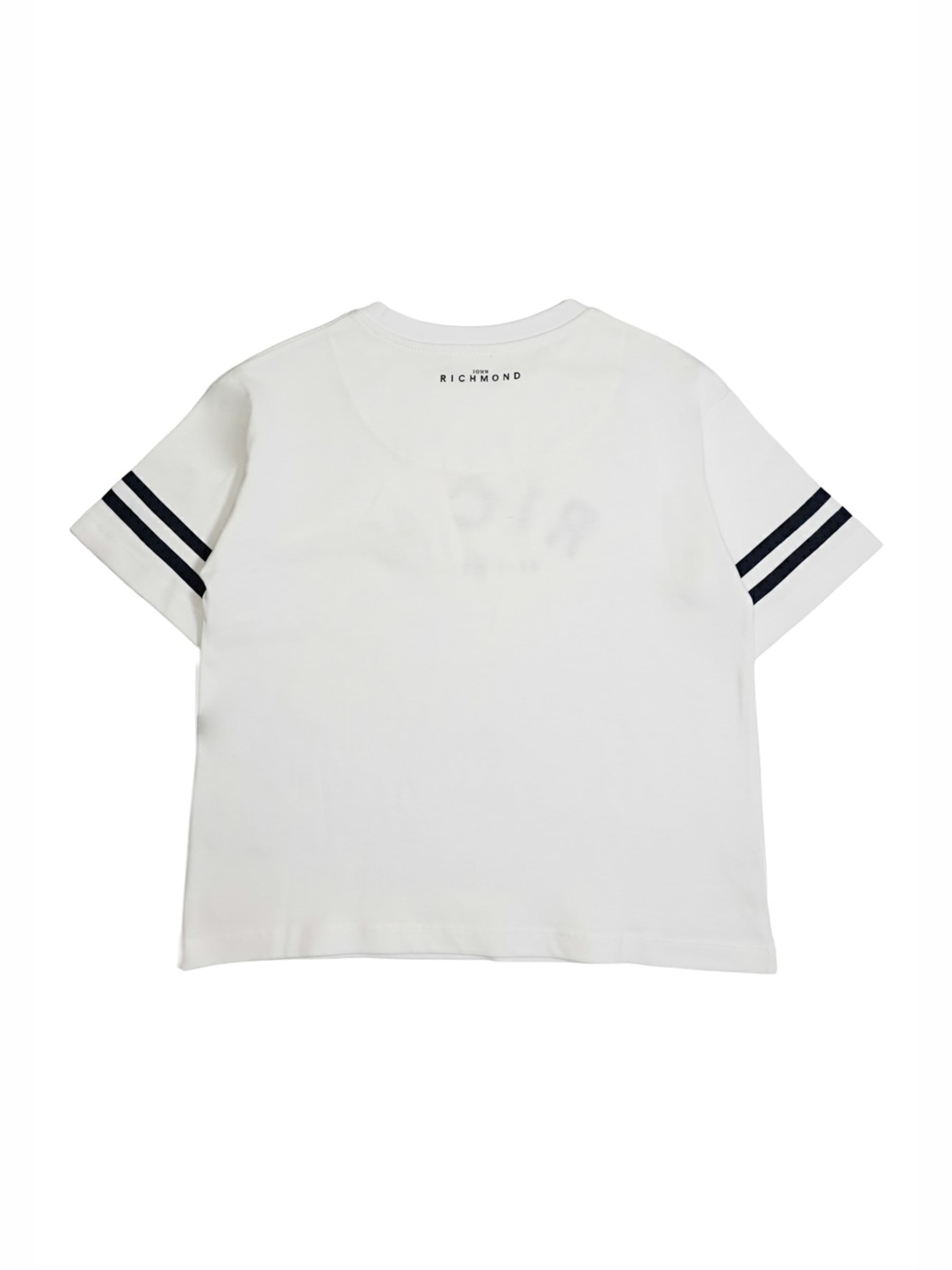 T-Shirt 'T-shirt bianca per bambino' John Richmond en blanc