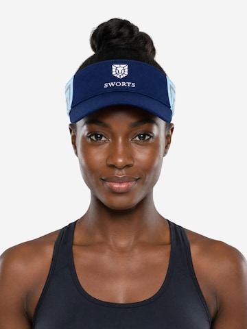 SWORTS Visor 'GLORY' in Blue: front