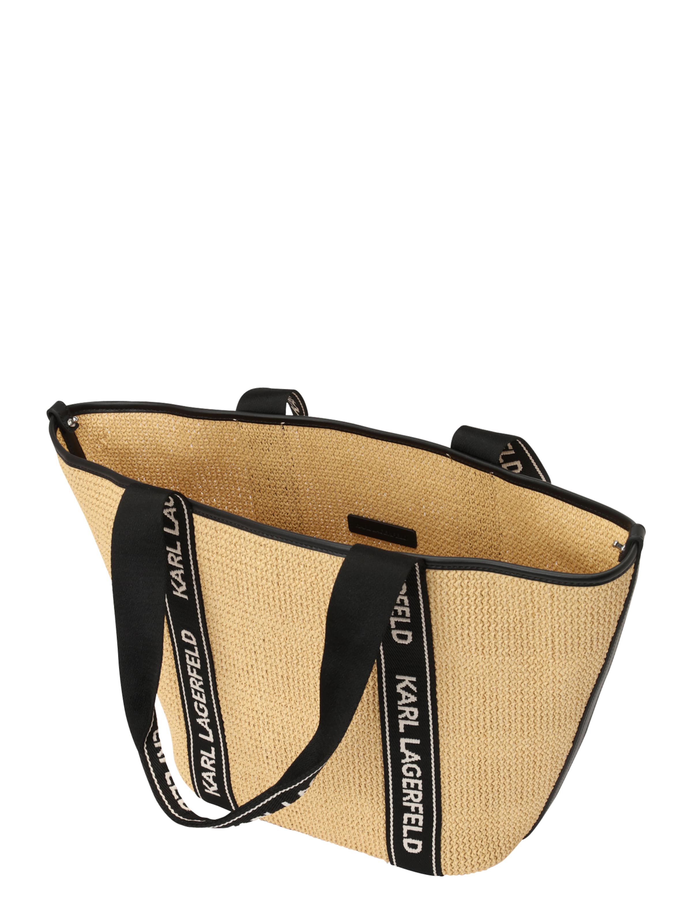 Karl Lagerfeld Plážová taška 'Essential' - Béžová