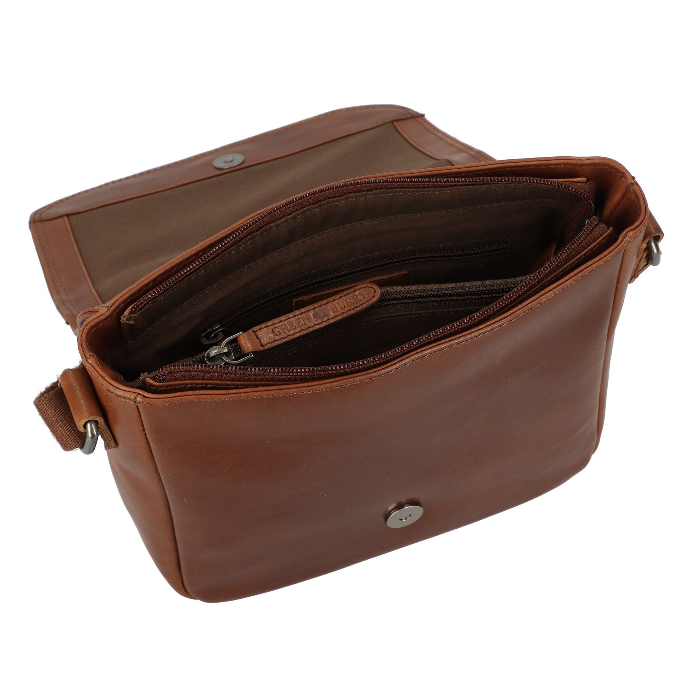 GREENBURRY Umhängetasche 'Vintage' in Braun