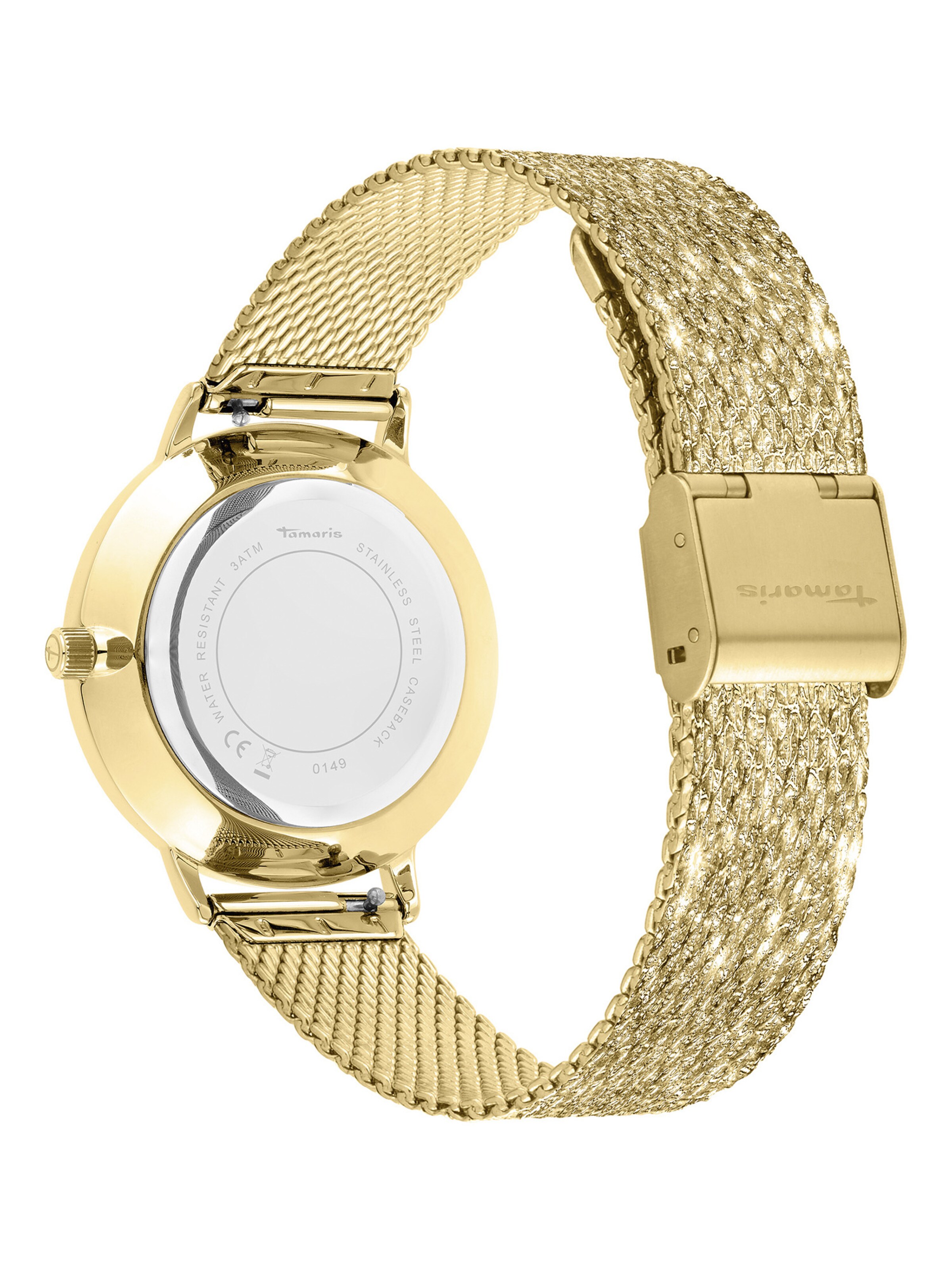 Montre à affichage analogique Tamaris en or