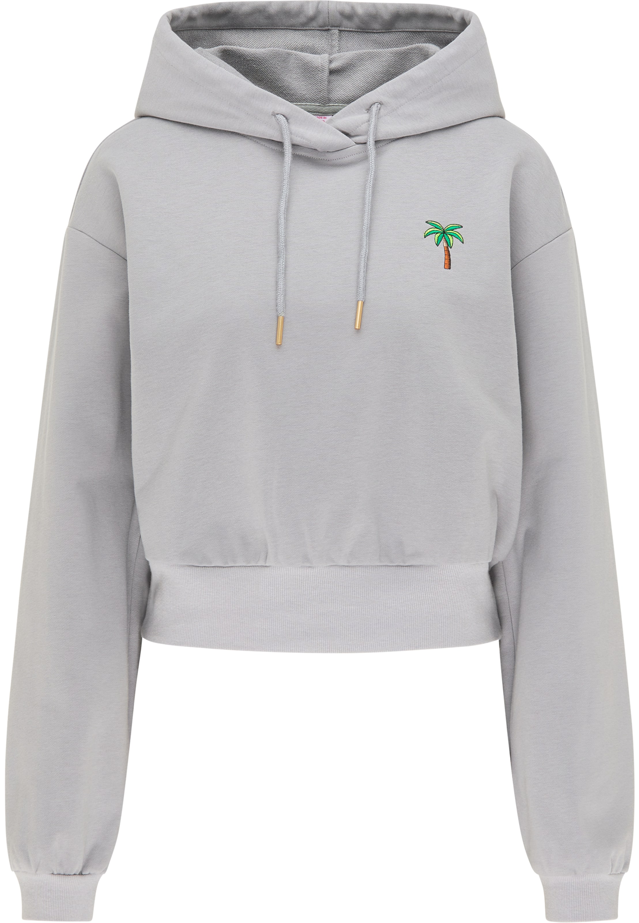 Bluză de molton IZIA pe gri, Vizualizare produs