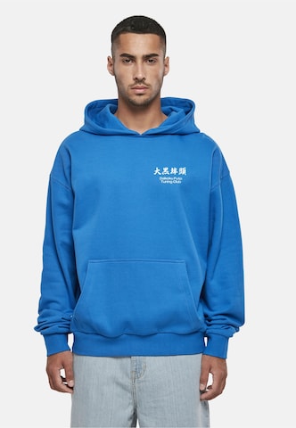 Pull-over 'Yokohama Race' Mister Tee en bleu : devant