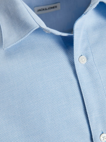 JACK & JONES Regular Fit Hemd in Blau