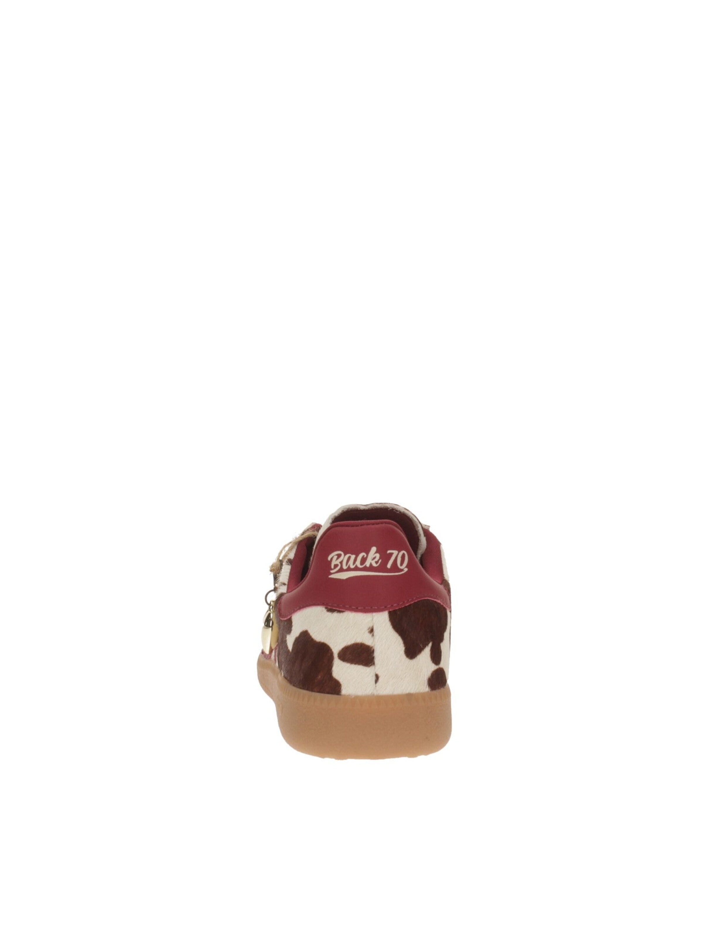 Sneaker bassa di BACK 70 in rosso