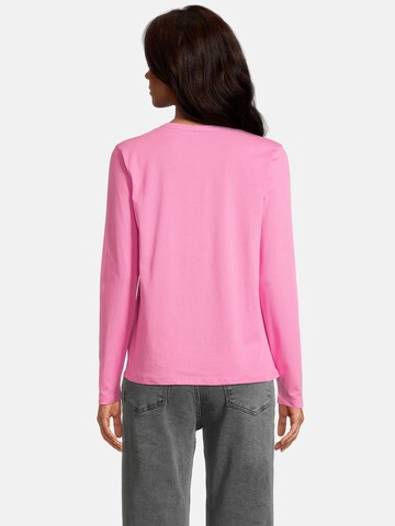 salzhaut Shirt 'Kant' in Roze
