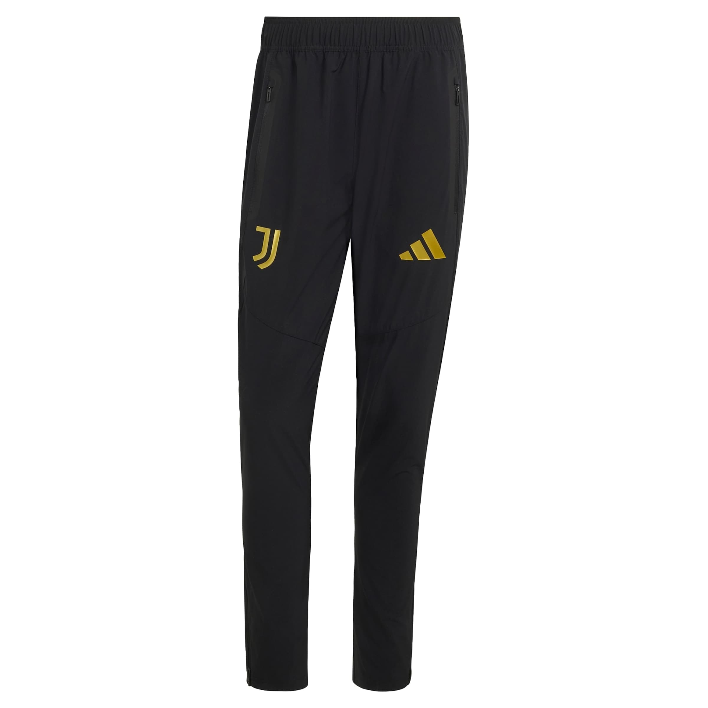 ADIDAS PERFORMANCE Regular Sports trousers 'Juventus Turin Tiro' in Black: front