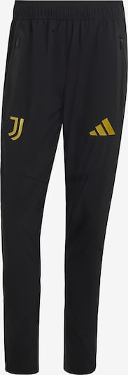 ADIDAS PERFORMANCE Calças de desporto 'Juventus Turin Tiro' em XS/regular em ouro / preto, Vista do artigo